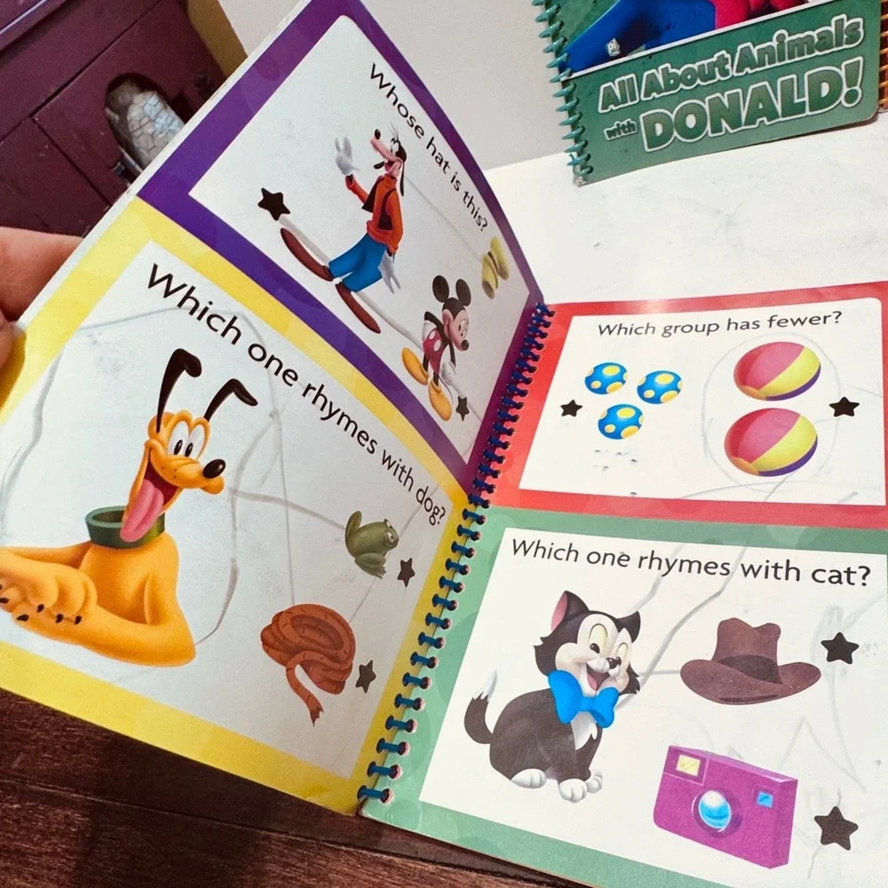 Disney Mickey Mouse Clubhouse Quiz It Pen‎ 4 Book Set Interactive Learning Toy